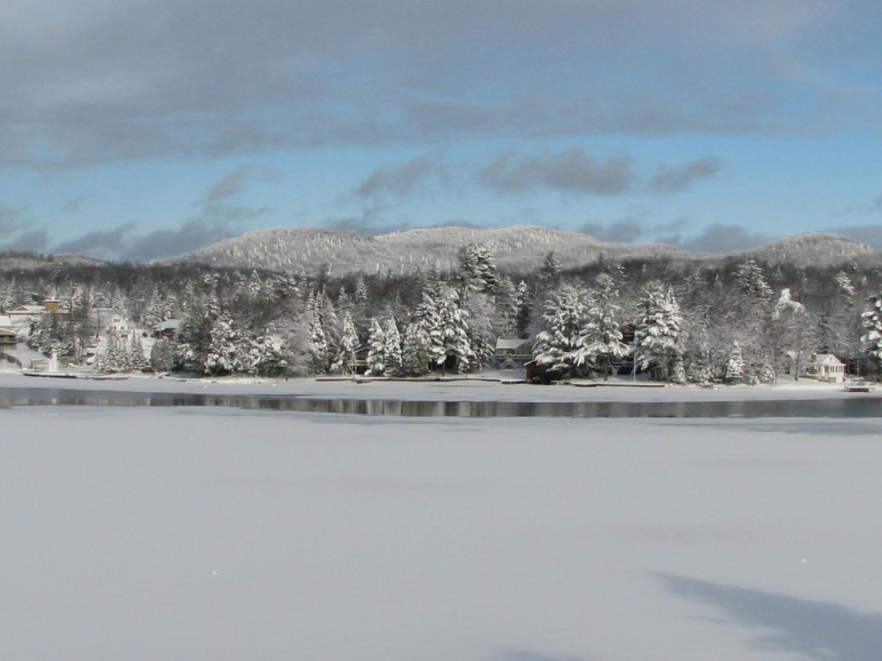 Pine Knoll Hotel Lakeside Lodge & Cabin Old Forge Eksteriør billede